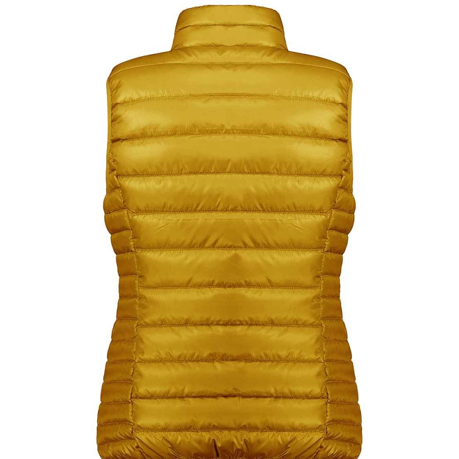 Femme Canadian Peak Gilet | Annemai Vest Basic Ocre Mt Lady 096