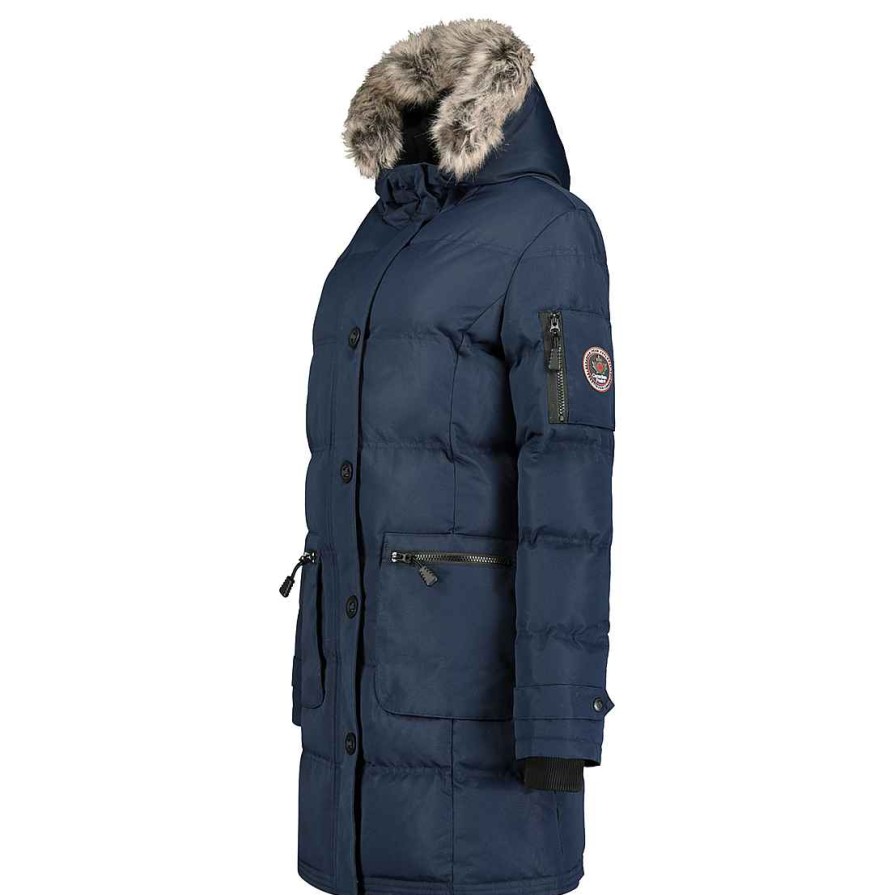 Femme Canadian Peak Parka | Axelus Navy Lady 070