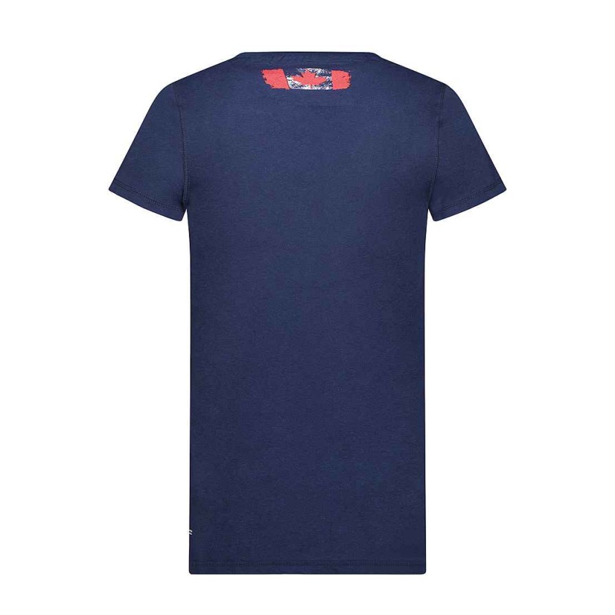 Homme Canadian Peak T-Shirt | Jetchupeak Navy Rm Men 235