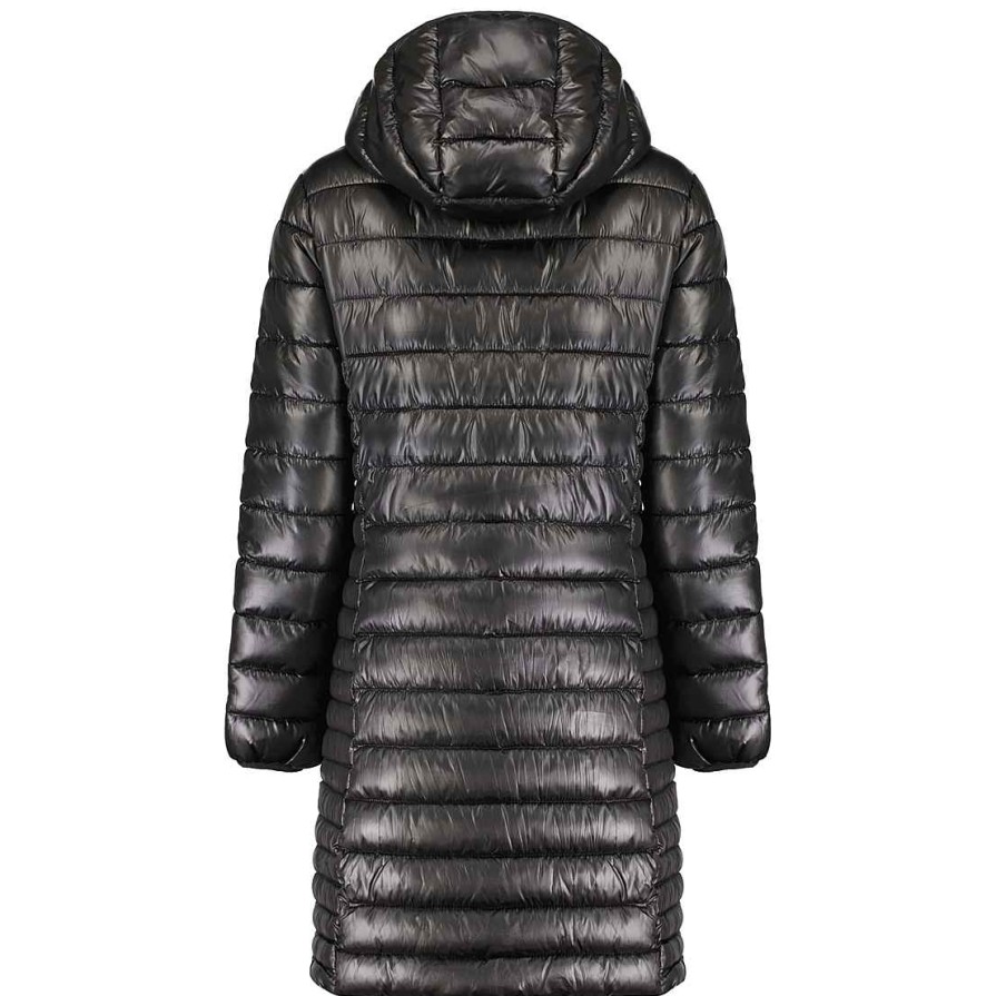 Fille Canadian Peak Blouson | Colombiana Long Hood Black Girl 096