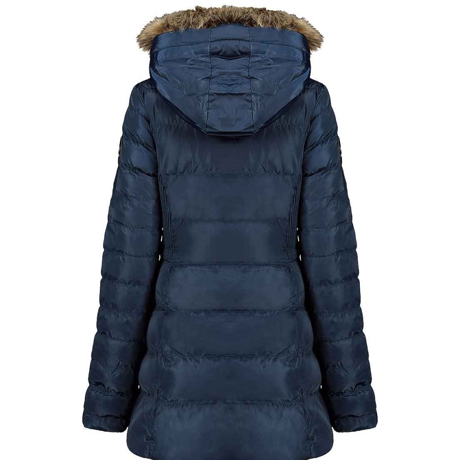 Femme Canadian Peak Parka | Anieseak Navy Rm Lady 048