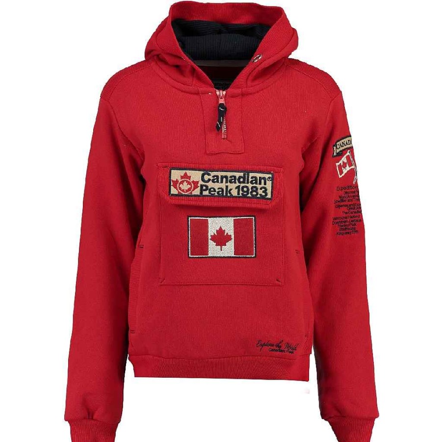 Homme Canadian Peak Transpirer | Galapagos Ass C Red Men 100