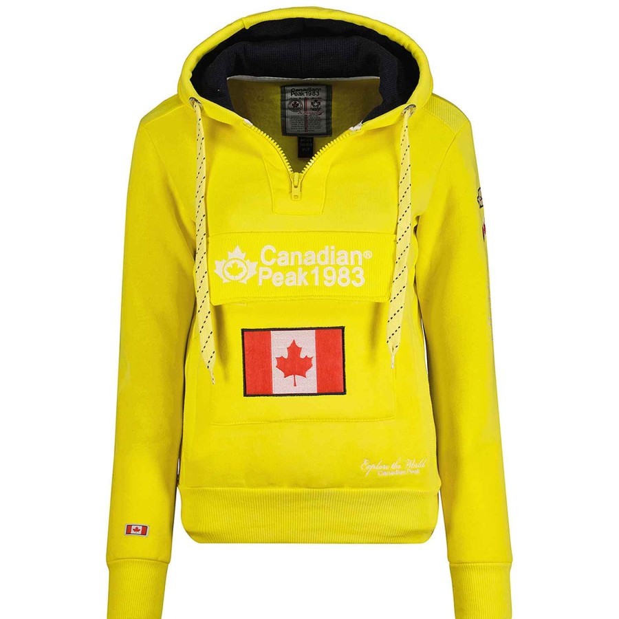 Femme Canadian Peak Transpirer | Gyrelle Fluo Yellow Cp Rm Lady 054