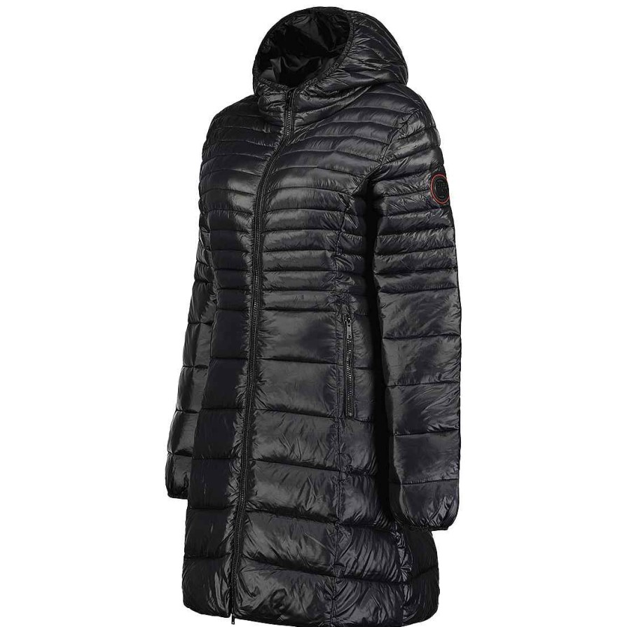 Femme Canadian Peak Parka | Bodeak Black Lady Bs Rm 095