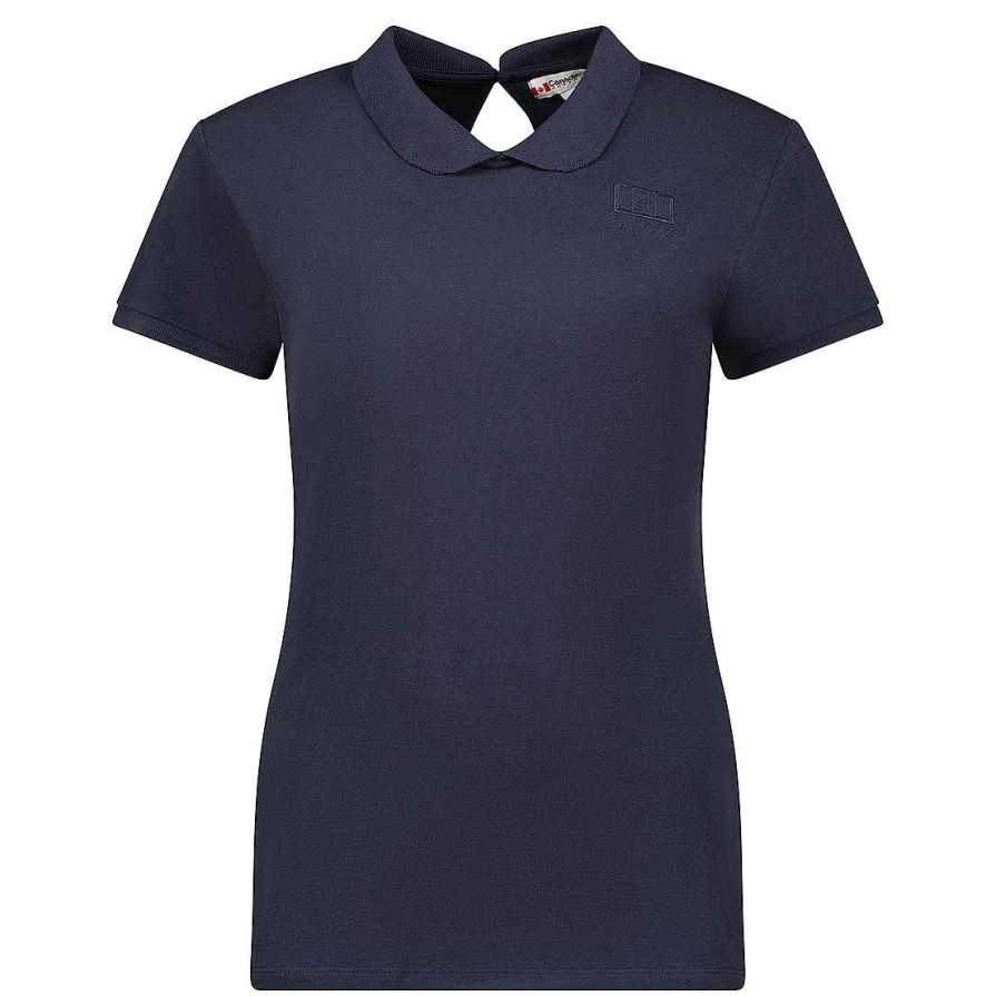 Femme Canadian Peak Polo | Koctaileak Navy Rm Lady 419