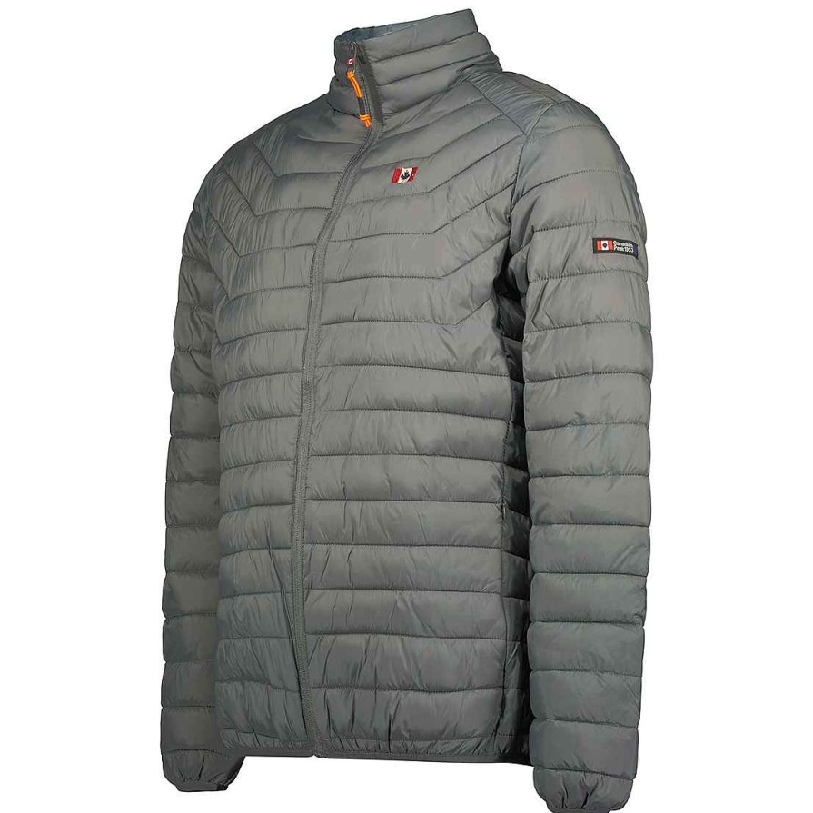 Homme Canadian Peak Blouson | Astoneak Basic Dgrey Men 054