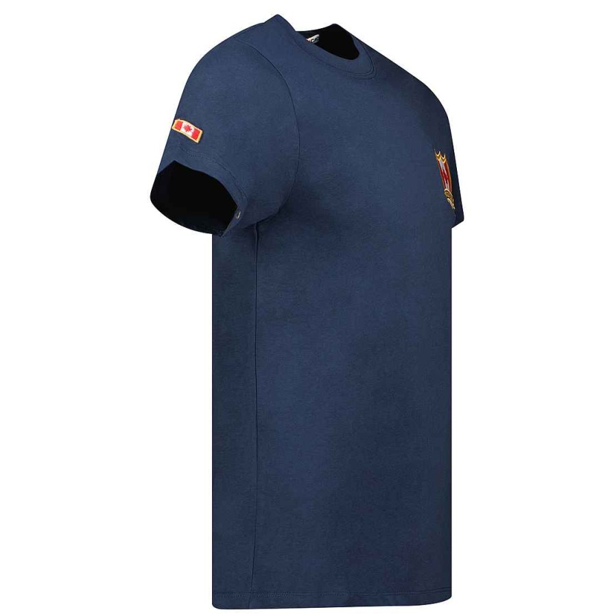 Homme Canadian Peak T-Shirt | Jeganteak Navy Rm Men 249