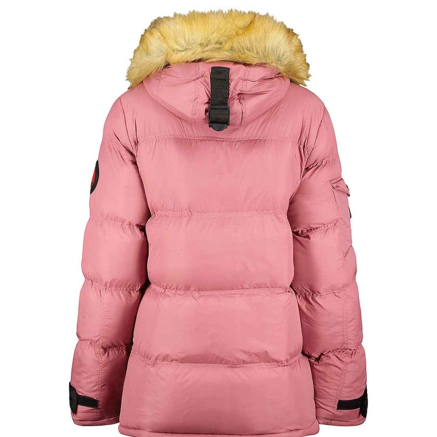 Femme Canadian Peak Parka | Bonamai Old Pink Rm Lady 021