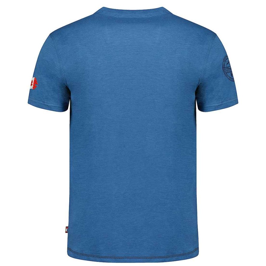 Homme Canadian Peak T-Shirt | Joukeak Blue Rm Men 254