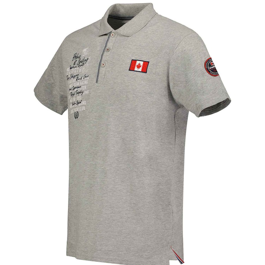 Homme Canadian Peak Polo | Kancreak Bgrey Rm Men 254