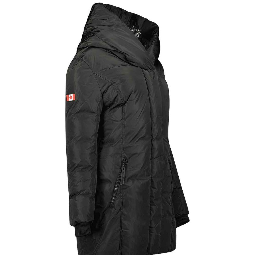 Femme Canadian Peak Parka | Ablackstoneak Black Rm Bs Lady 068