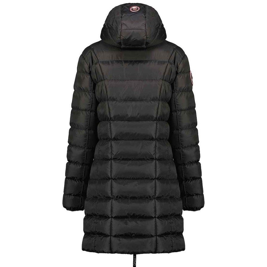 Femme Canadian Peak Blouson | Bambolineak Long Black Rm Lady 079