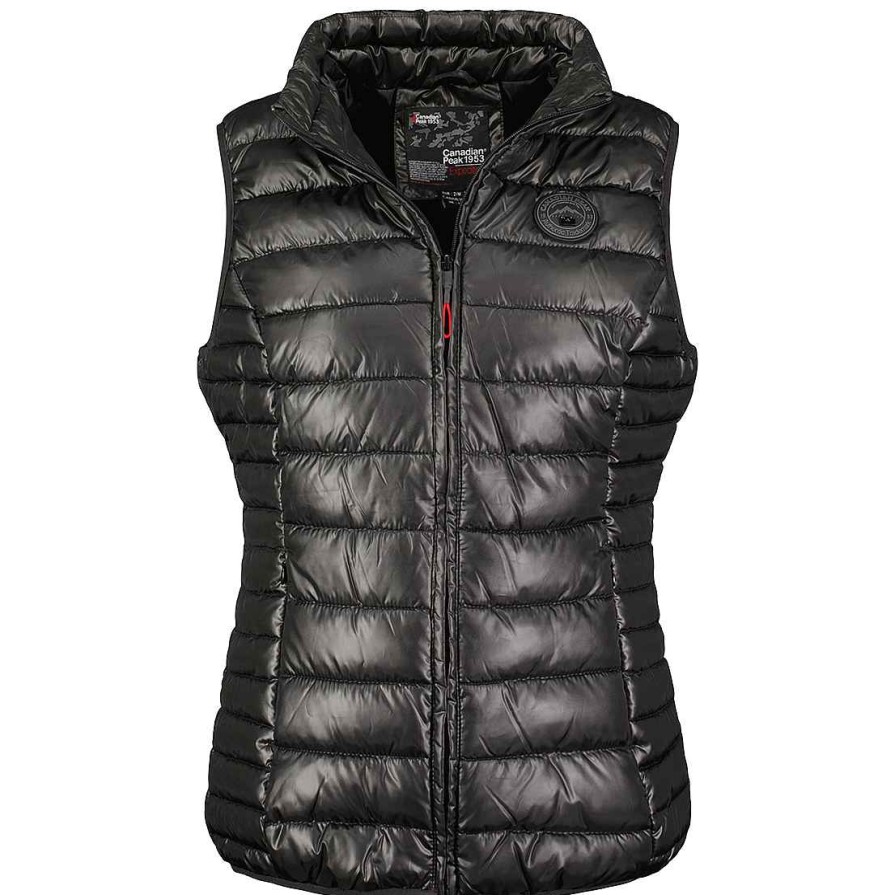 Femme Canadian Peak Gilet | Volombiana Vest Basic Black Cp Rm Lady 096