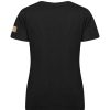 Femme Canadian Peak T-Shirt | Jolileak Black Rm Lady 204