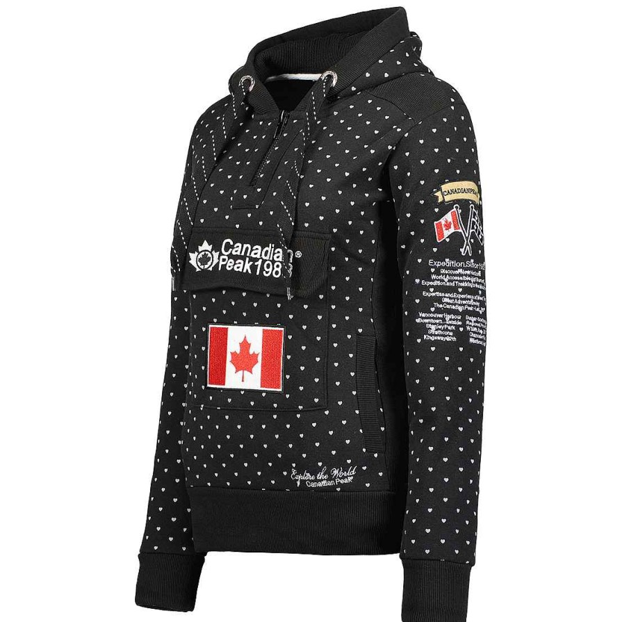 Femme Canadian Peak Transpirer | Gyrelle Coeur Black Lady 100 Rm