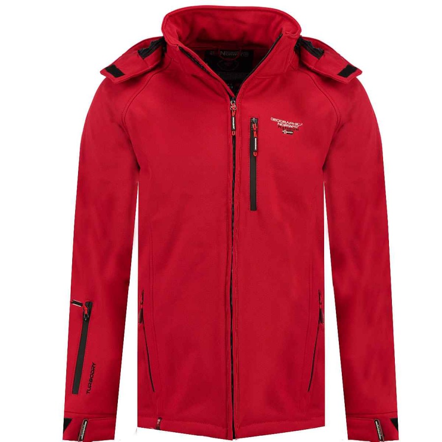 Homme Canadian Peak Coquille Souple | Tabooeak Red Rm Men 009