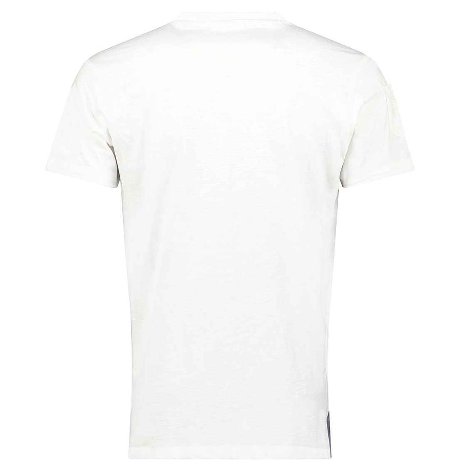 Homme Canadian Peak T-Shirt | Jimothe White Rm Cp Men 254