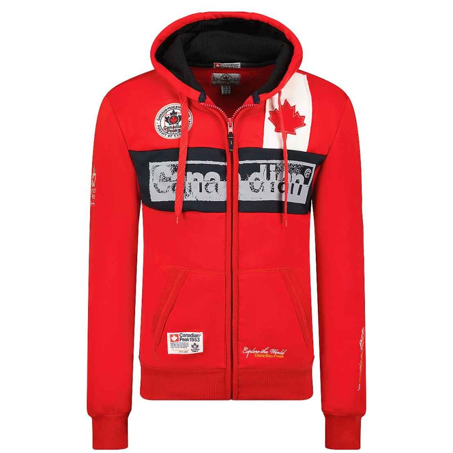 Homme Canadian Peak Transpirer | Flashy Red Cp Rm Men 054