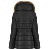 Femme Canadian Peak Parka | Belleneak Black Lady 001 Bs