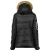 Femme Canadian Peak Parka | Bersileak Rm Black Lady Cp 005