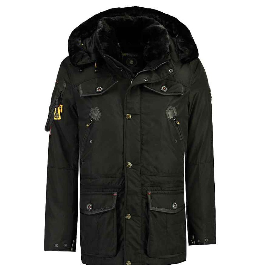 Homme Canadian Peak Parka | Acrobate Black Db Men 077 Hh - Size Xxl