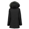 Femme Canadian Peak Parka | Camilly Black Lady 070 Bs