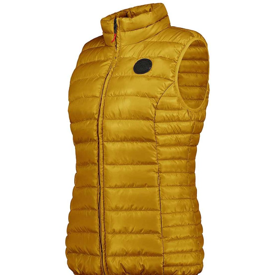 Femme Canadian Peak Gilet | Annemai Vest Basic Ocre Mt Lady 096