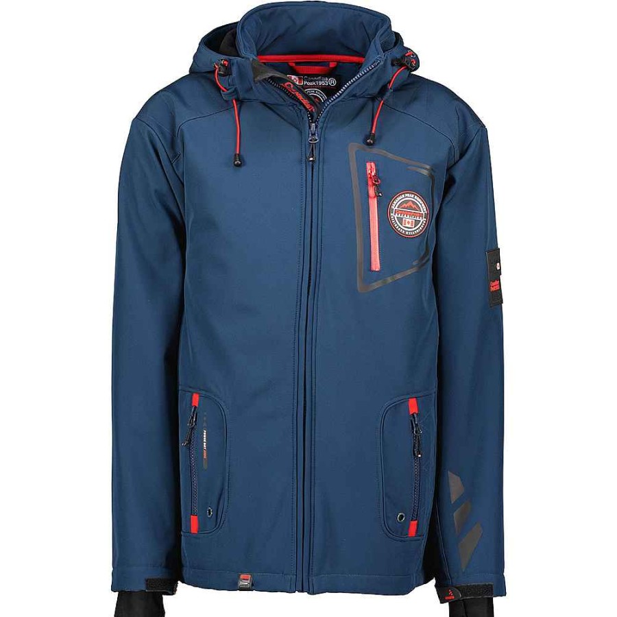 Homme Canadian Peak Coquille Souple | Tacibeak Navy Rm Men 009