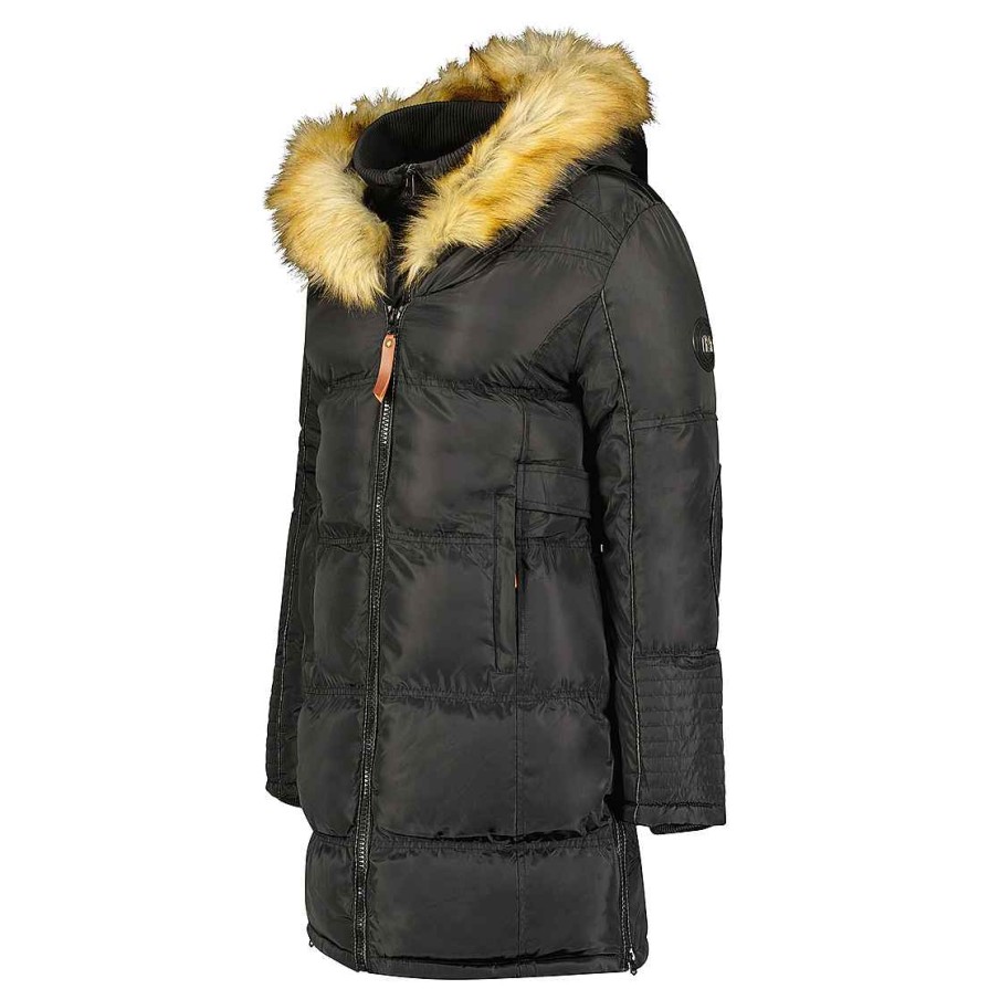 Femme Canadian Peak Parka | Beautimai Black Rm Lady 021