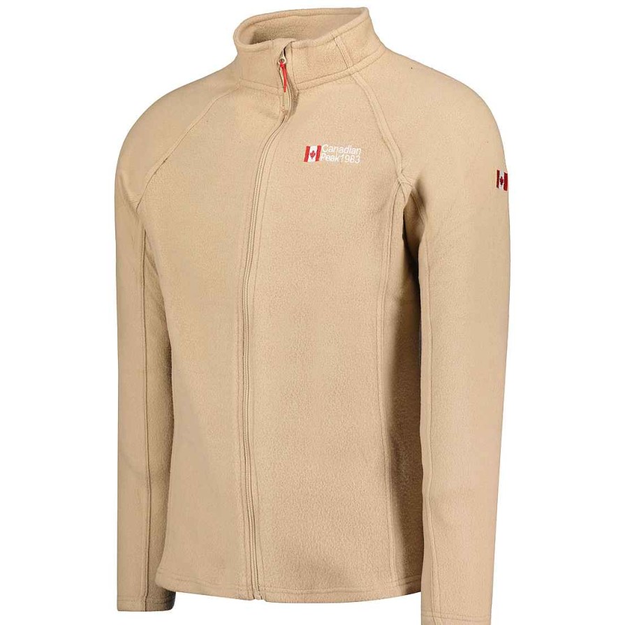 Homme Canadian Peak Polaire | Tugeak Fz Beige Rm Men 235