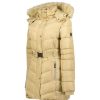 Femme Canadian Peak Parka | Beckeak Beige Cp Lady 054