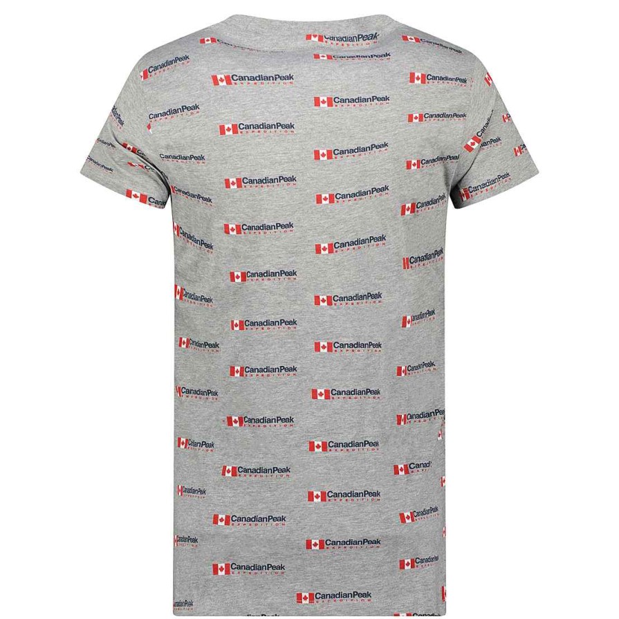 Homme Canadian Peak T-Shirt | Jabarieak Bgrey Rm Men 249