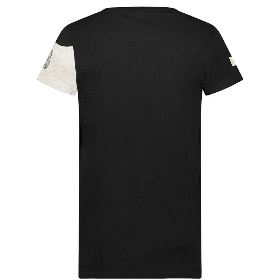 Homme Canadian Peak T-Shirt | Jermaineak Black Rm Men 235