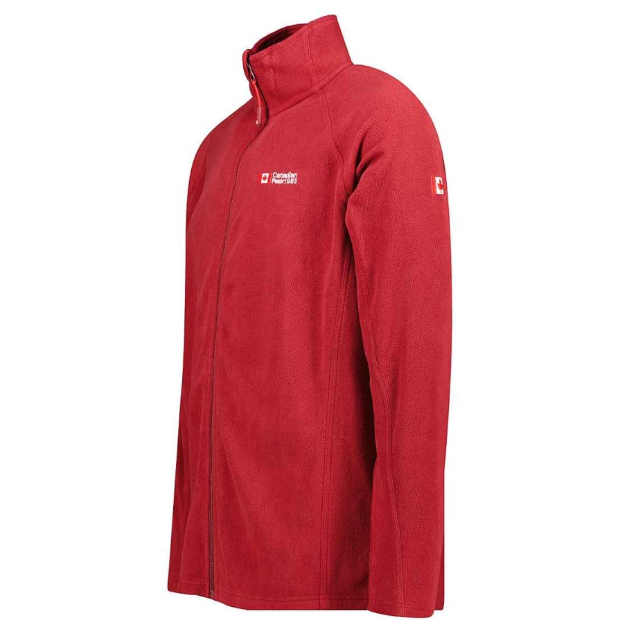 Homme Canadian Peak Polaire | Tugeak Fz Rm Red Men 224