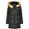 Femme Canadian Peak Parka | Beautimai Black Rm Lady 021