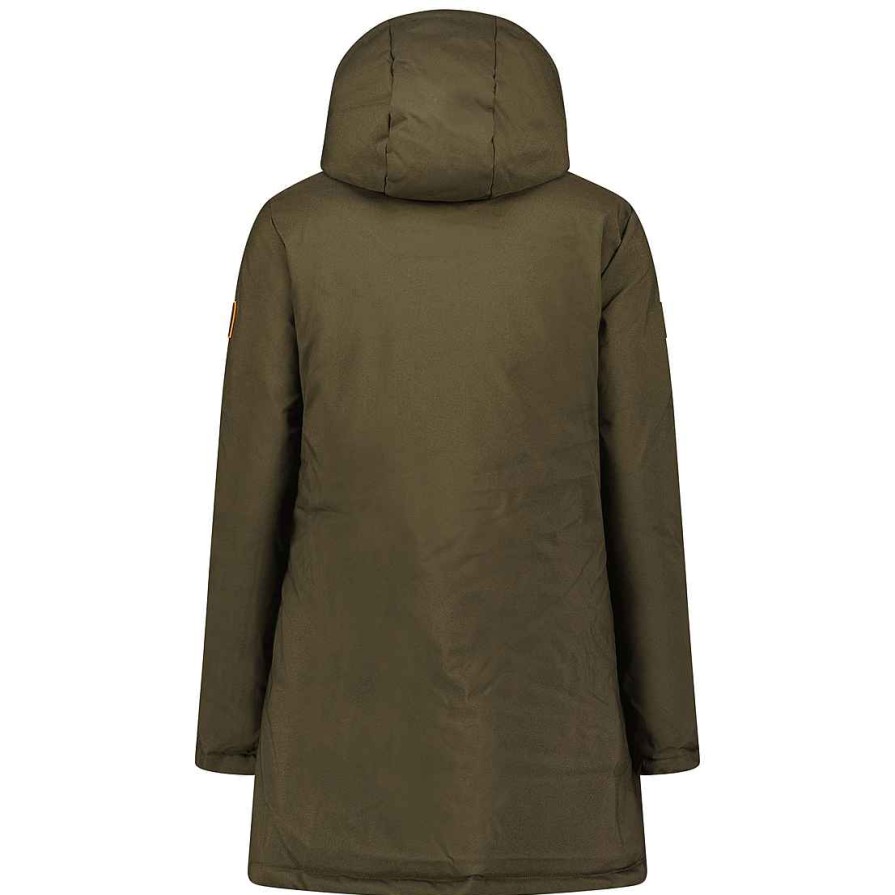 Femme Canadian Peak Parka | Cassimineak Kaki Rm Lady 001