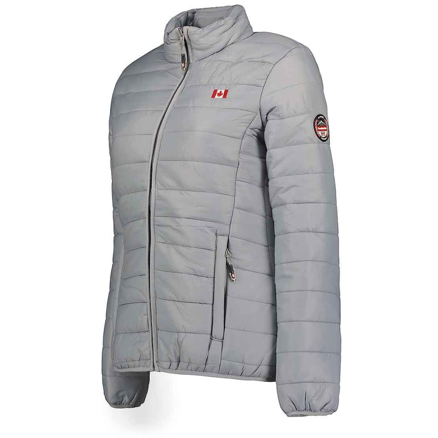 Femme Canadian Peak Blouson | Atikeak Basic Lgrey Cp Rm Lady 233