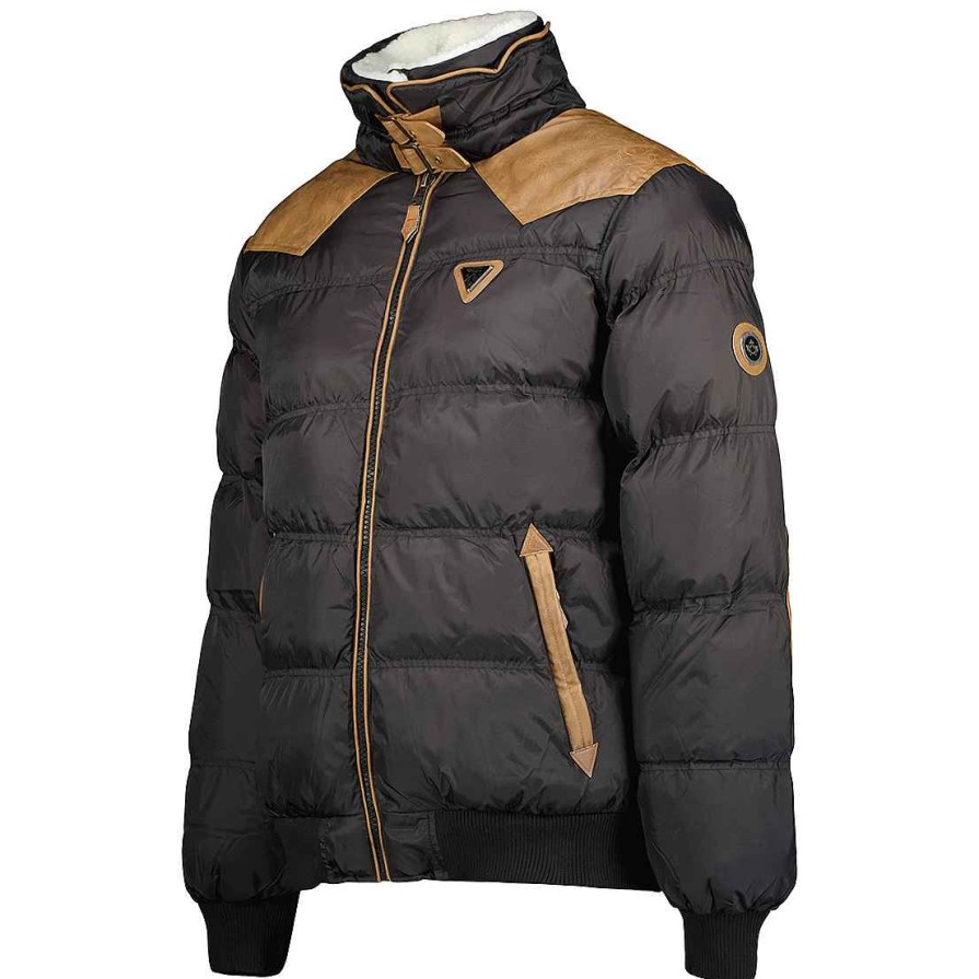 Homme Canadian Peak Blouson | Barillo Black Bs Cp Men 001