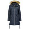 Femme Canadian Peak Parka | Canelleak Navy Bs Cp Lady 001