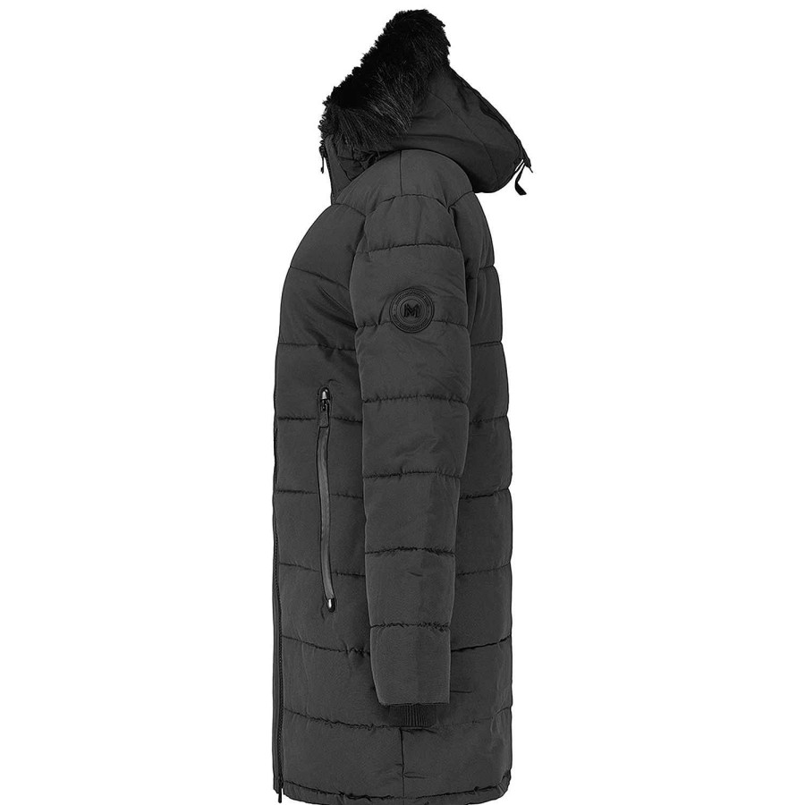 Femme Canadian Peak Parka | Autruchemai Black Mt Lady 001