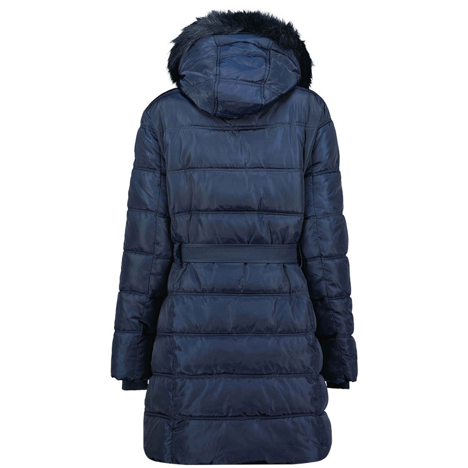 Femme Canadian Peak Parka | Diamentereak Long Navy Cp Lady Bs 054