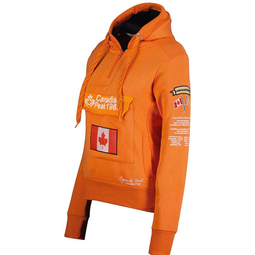 Femme Canadian Peak Transpirer | Gyrelle Rm Flash Orange Cp Lady 054 Pop