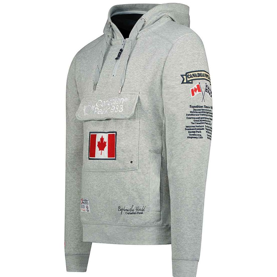 Homme Canadian Peak Transpirer | Galapagos Bgrey Cp Men 054 Pop