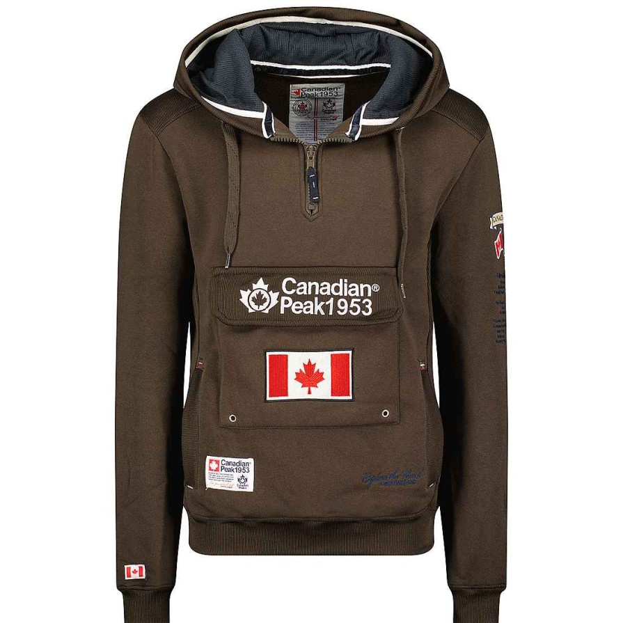 Homme Canadian Peak Transpirer | Galapagos Brown Cp Men 054 Rm